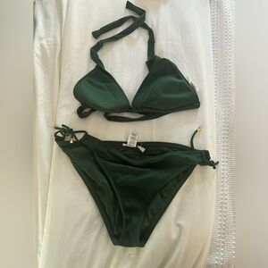 Bleu Rod Beattie Bikini in Forest Green